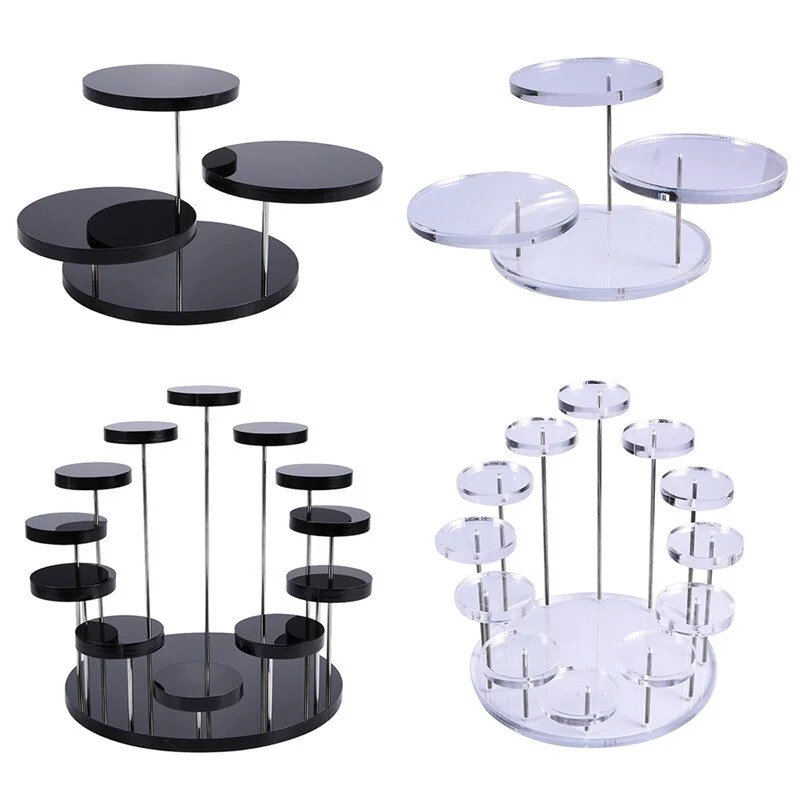 Display Risers Set - Stojak na babeczki, akrylowy stojak ekspozycyjny